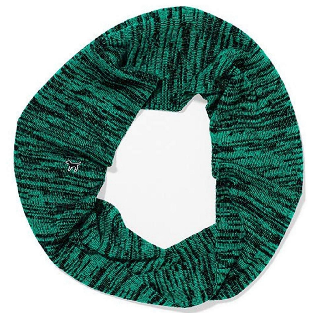 Victoria's Secret VS PINK Teal Marl Infinity Scarf